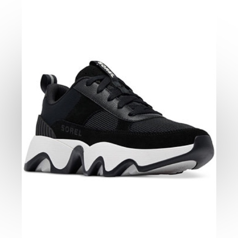 Sorel Black Men's Wave-Style Chunky Sneaker